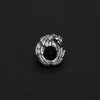 Mayan Ouroboros Skull Bead - Deific