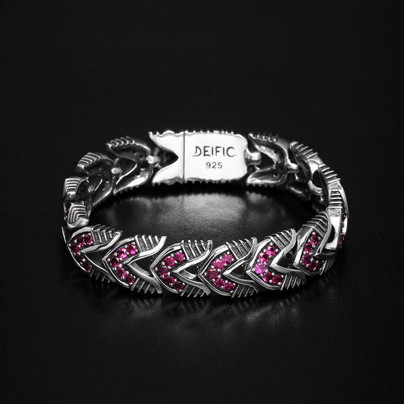 Mighty V-Twin Ruby Bracelet 1 of 1 - Deific
