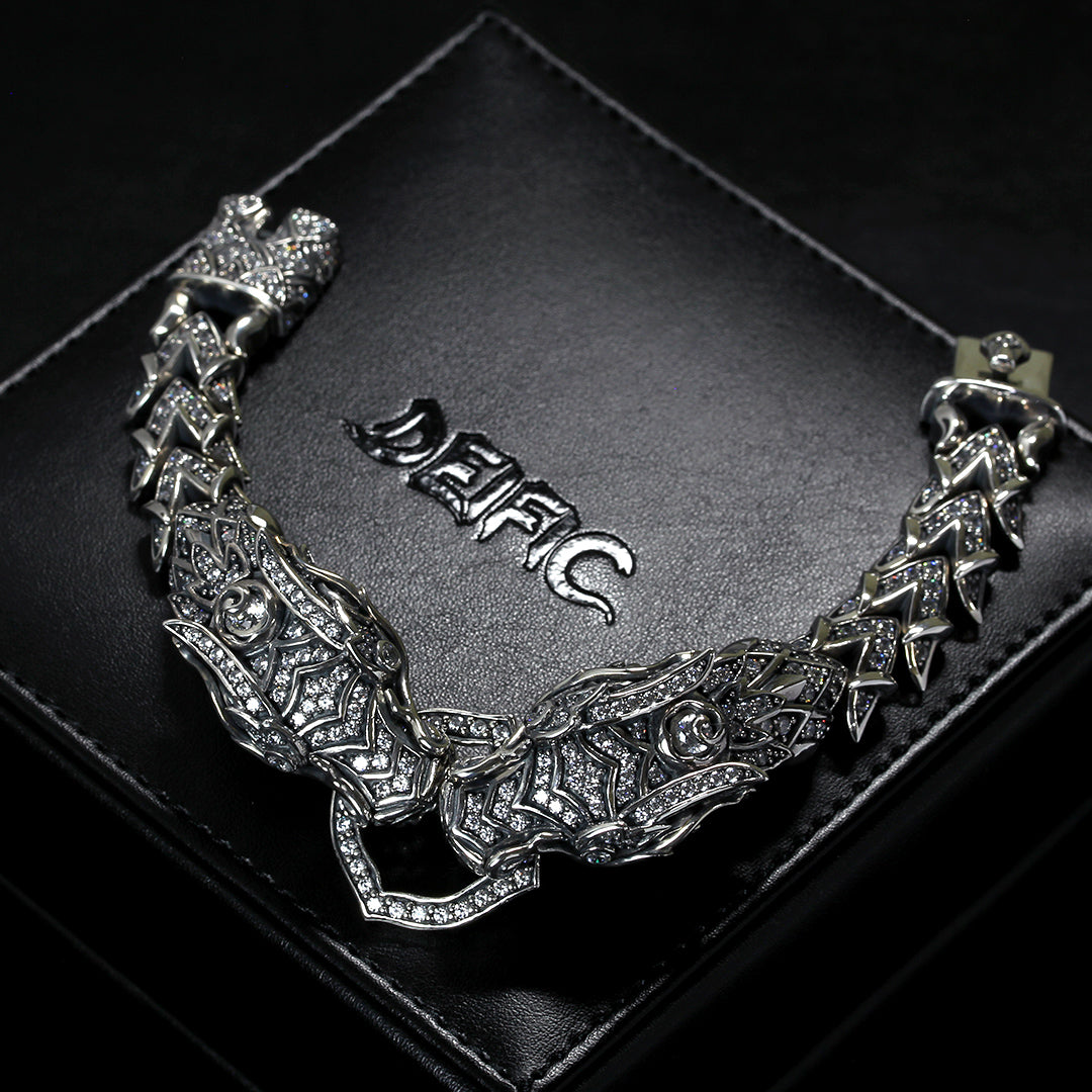 Double Dragon King Jubilee Bracelet - Deific