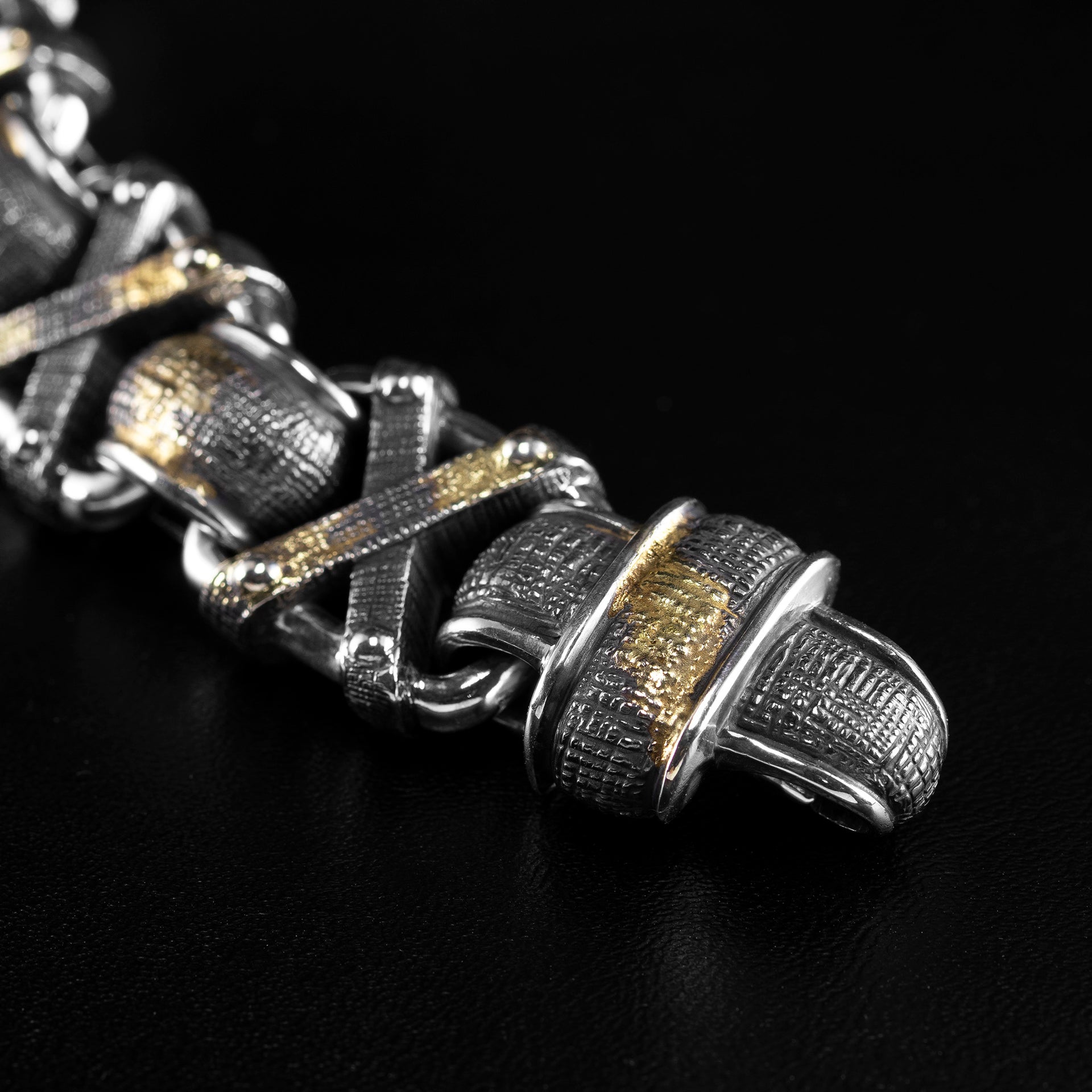 Demolisher 18K Gold Infused Bracelet - Deific
