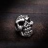 Burn Baby Burn Skull Bead - Deific