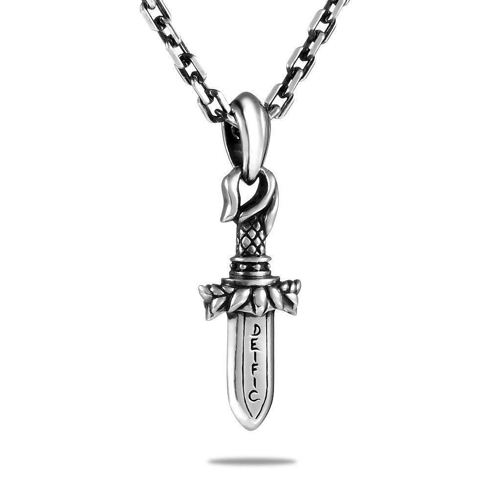 Lotus Dagger Gem SM Pendant - Deific