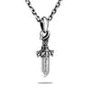 Lotus Dagger Gem SM Pendant - Deific