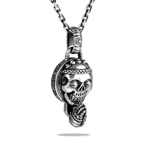 Wisdom Skull Pendant - Deific