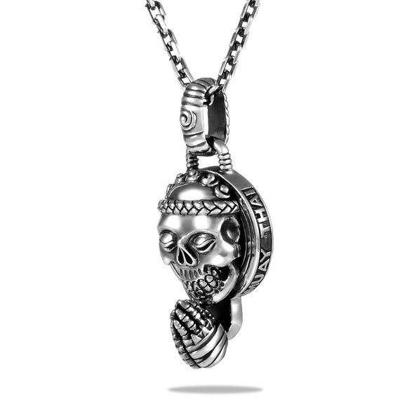 Wisdom Skull Pendant - Deific