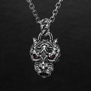Lucien Tiger Gem Pendant - Deific