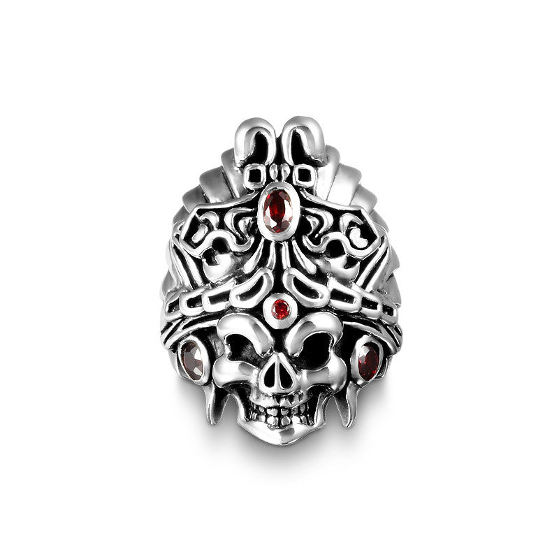 Treasure King Skull Ring - Deific