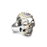 Inner Peace Skull 18K Infused Ring - Deific