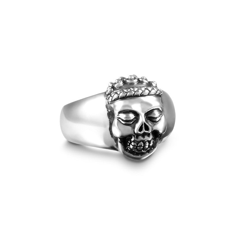 Peace Within Skull Ring - Deific