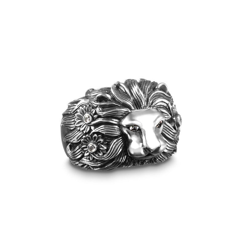 Lion Flora Ring - Deific