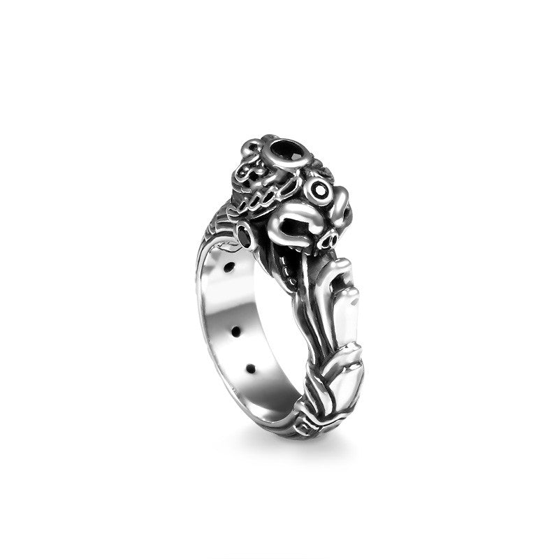 Mayan Ouroboros Treasure Ring - Deific