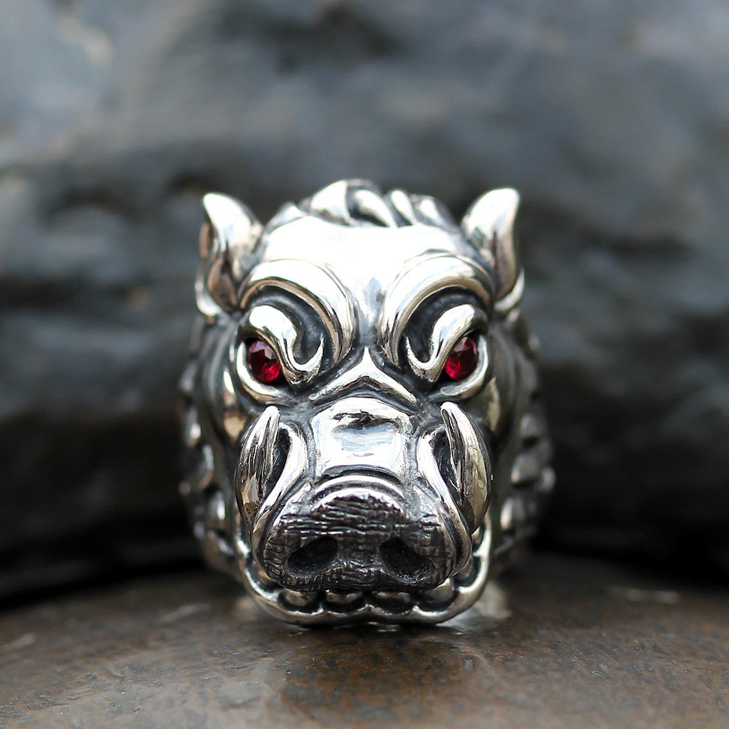 Demolisher Hog Gem Ring - Deific