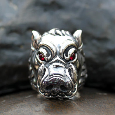 Demolisher Hog Gem Ring - Deific
