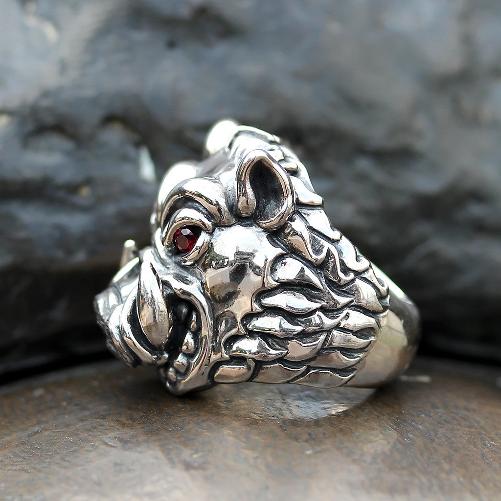 Demolisher Hog Gem Ring - Deific