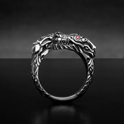 Double Dragon King Ring - Deific