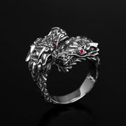 Double Dragon King Ring - Deific