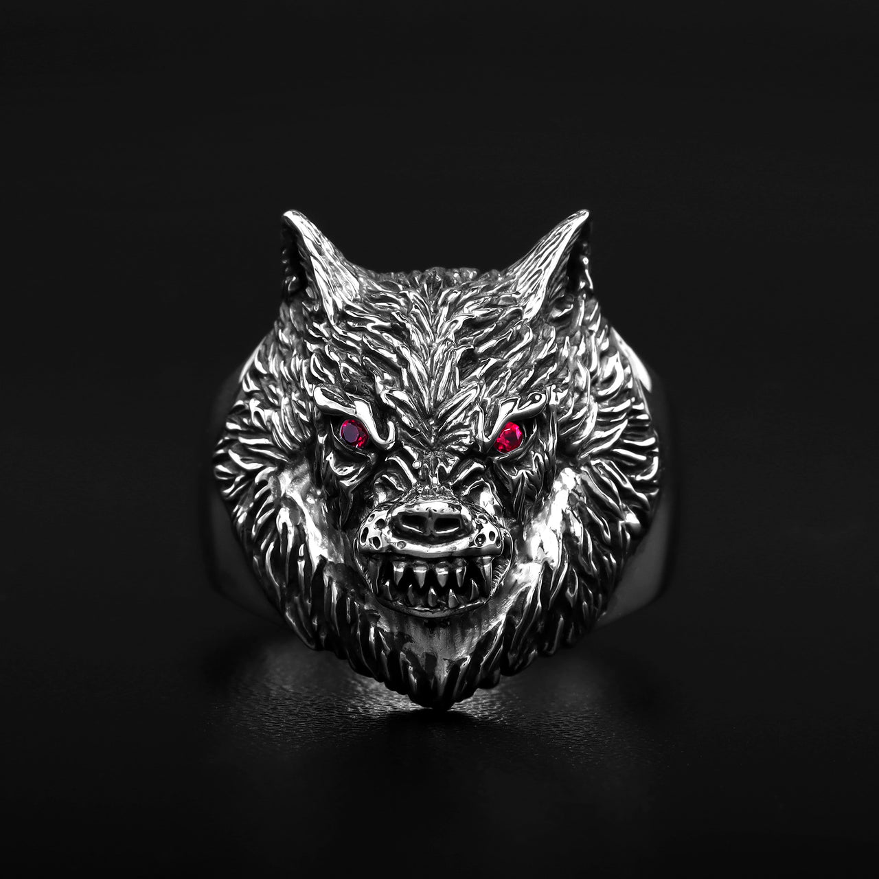 Alpha Wolf SM Ring - Deific