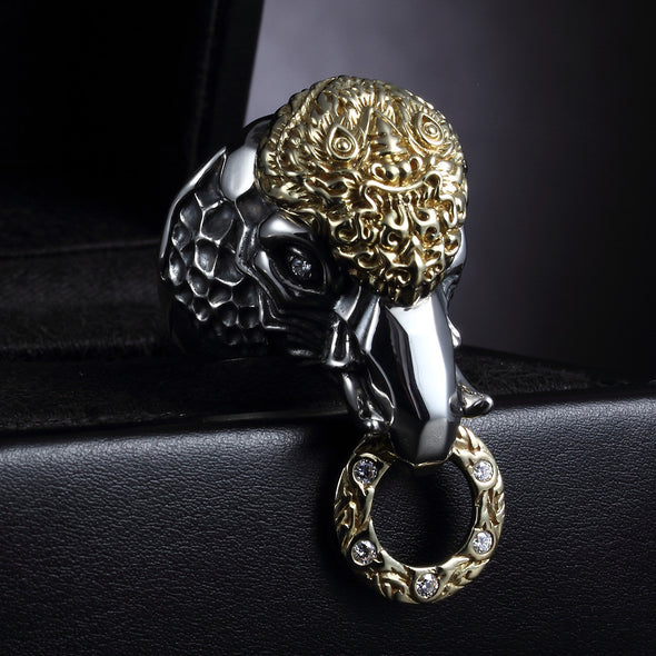 Naresuan Elephant 18K Ring - Deific