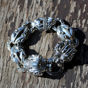 Double Aseroth Lion Bracelet - Deific