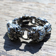 Double Aseroth Lion Bracelet - Deific