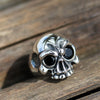 The Half Skull Gem Ring - Deific