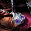 Starry Night Owl Pendant - Deific