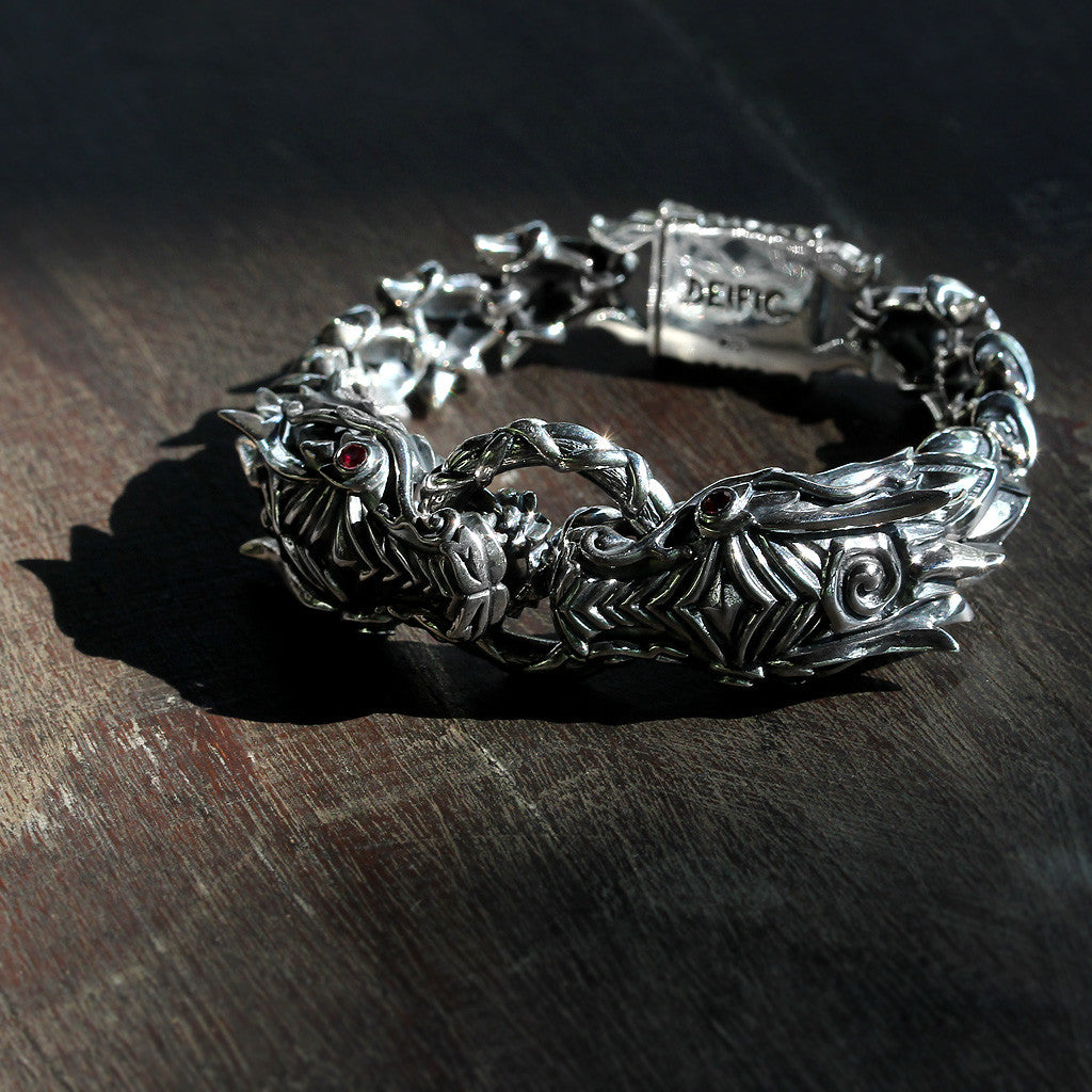 Double Dragon King Bracelet - Deific