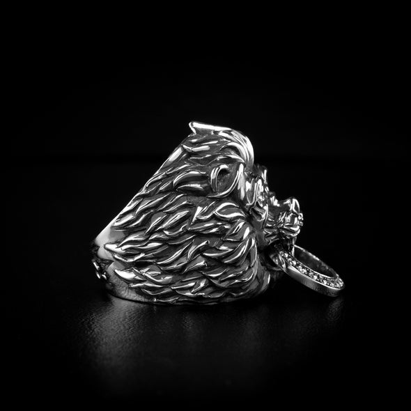Great Khan Lion Ring
