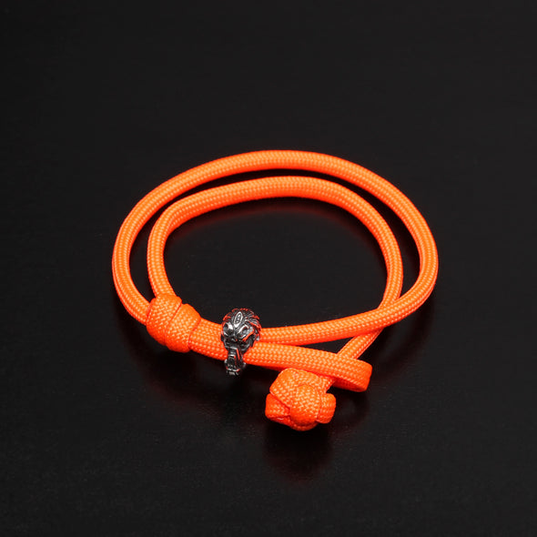 Mayan Ouroboros Skull Bead - Deific