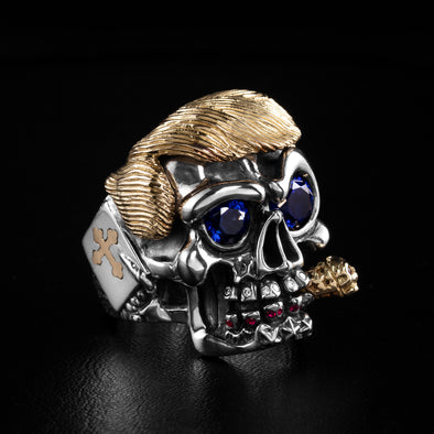 Trump The Dominator Skull Ring 1 of 6 - Deific
