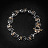 Custom Yak Skull 18K Gold Infused Bracelet 1 Of 1 - Deific